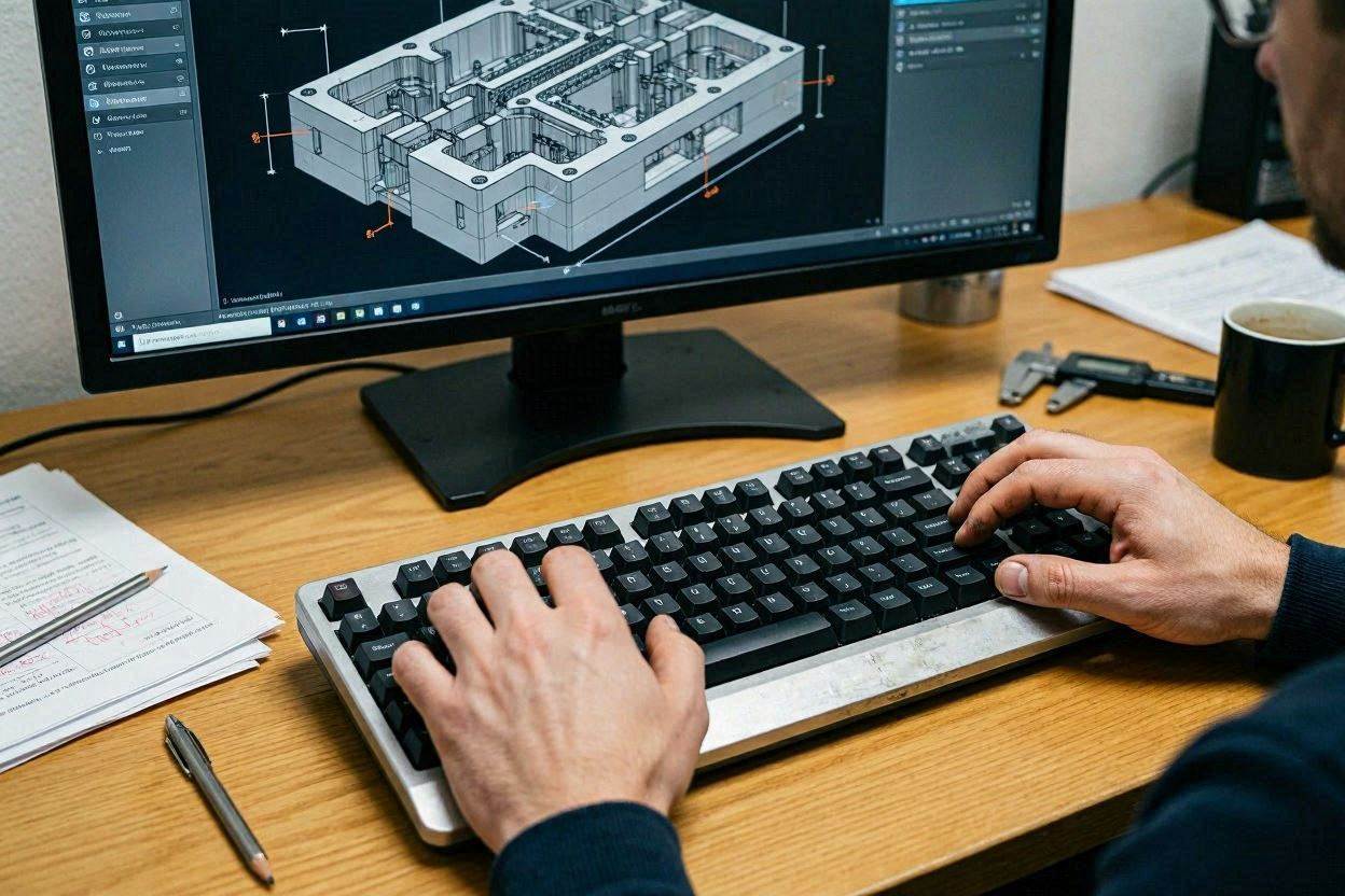 3D CAD design work